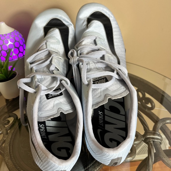 Nike ZOOM JA FLY 3 Track Spikes Cleats 865633-404 Light Blue Men’s Size 15 - Picture 8 of 11